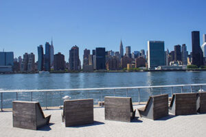 Panoramic view of Manhattan from Long Island City