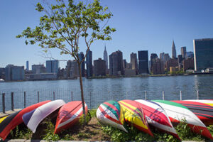Kayaking and outdoor activities in Hunter's Point, Queens