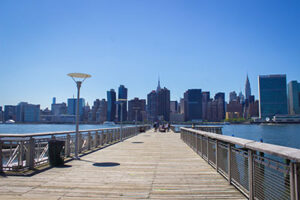 Long Island City outdoor space near Gantry State Plaza Park
