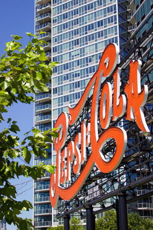 Pepsi-Cola Sign in Long Island City near Hunter's Point
