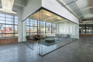 Private office space available for lease at the Cardinal Building in Hunter's Point, Queens